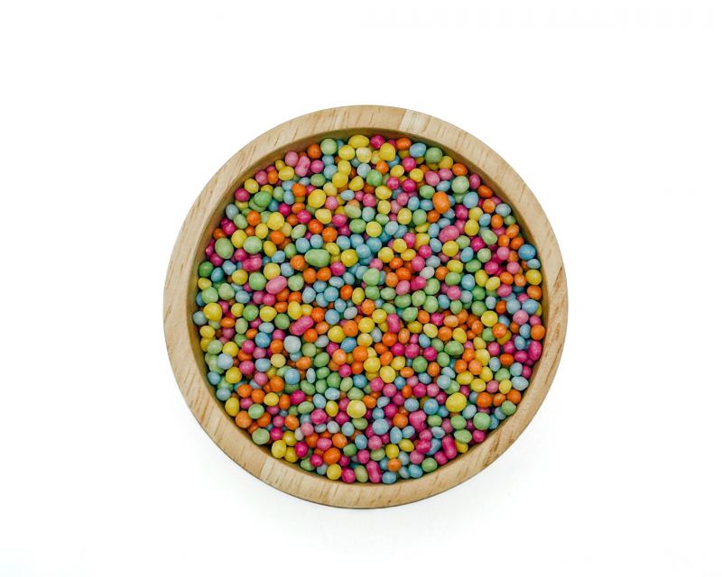 Crispies mix natuurlijke kleuren