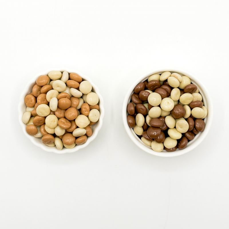 Mini kruidnootjes caramel-wit | melk-wit