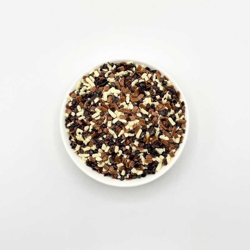 Chocolate flake 3mm triomix