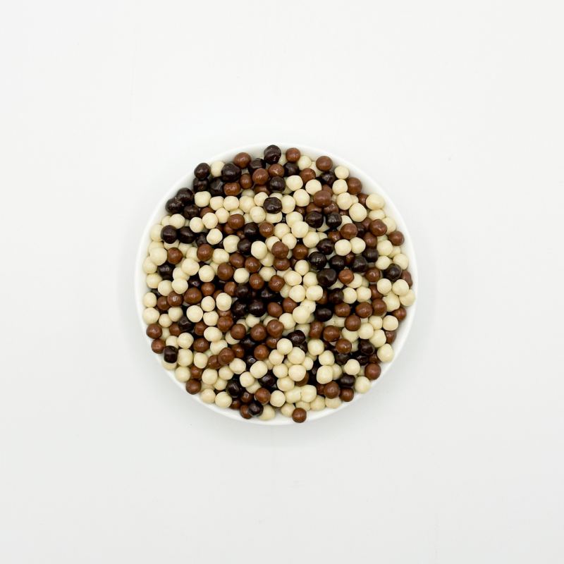 Chocolade gecoate triomix balletjes